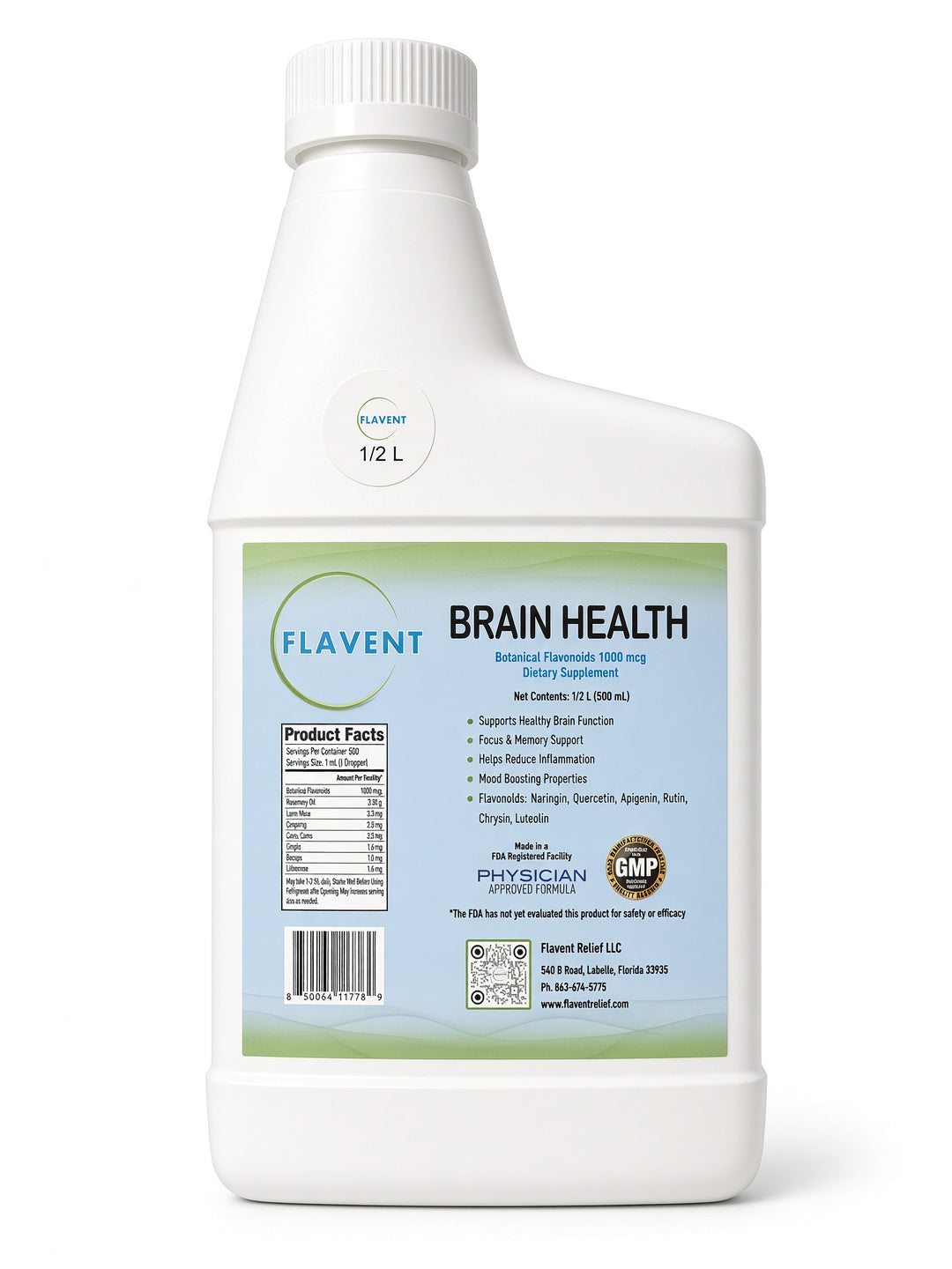 Flavent Brain Health Tincture | Brain Health/Function