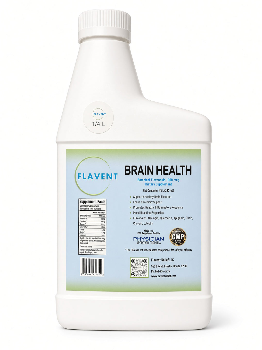 Flavent Brain Health Tincture | Brain Health/Function