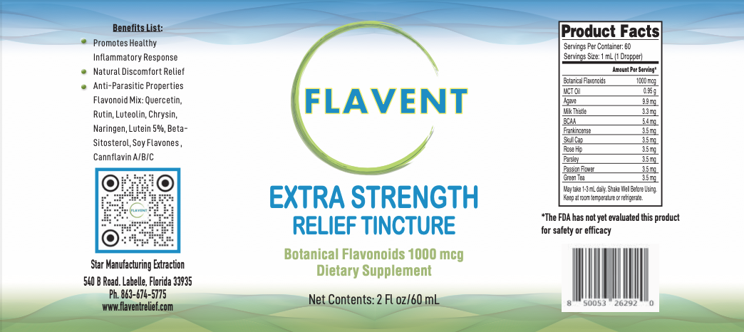 Flavent Extra Strength Relief Tincture | General Wellness