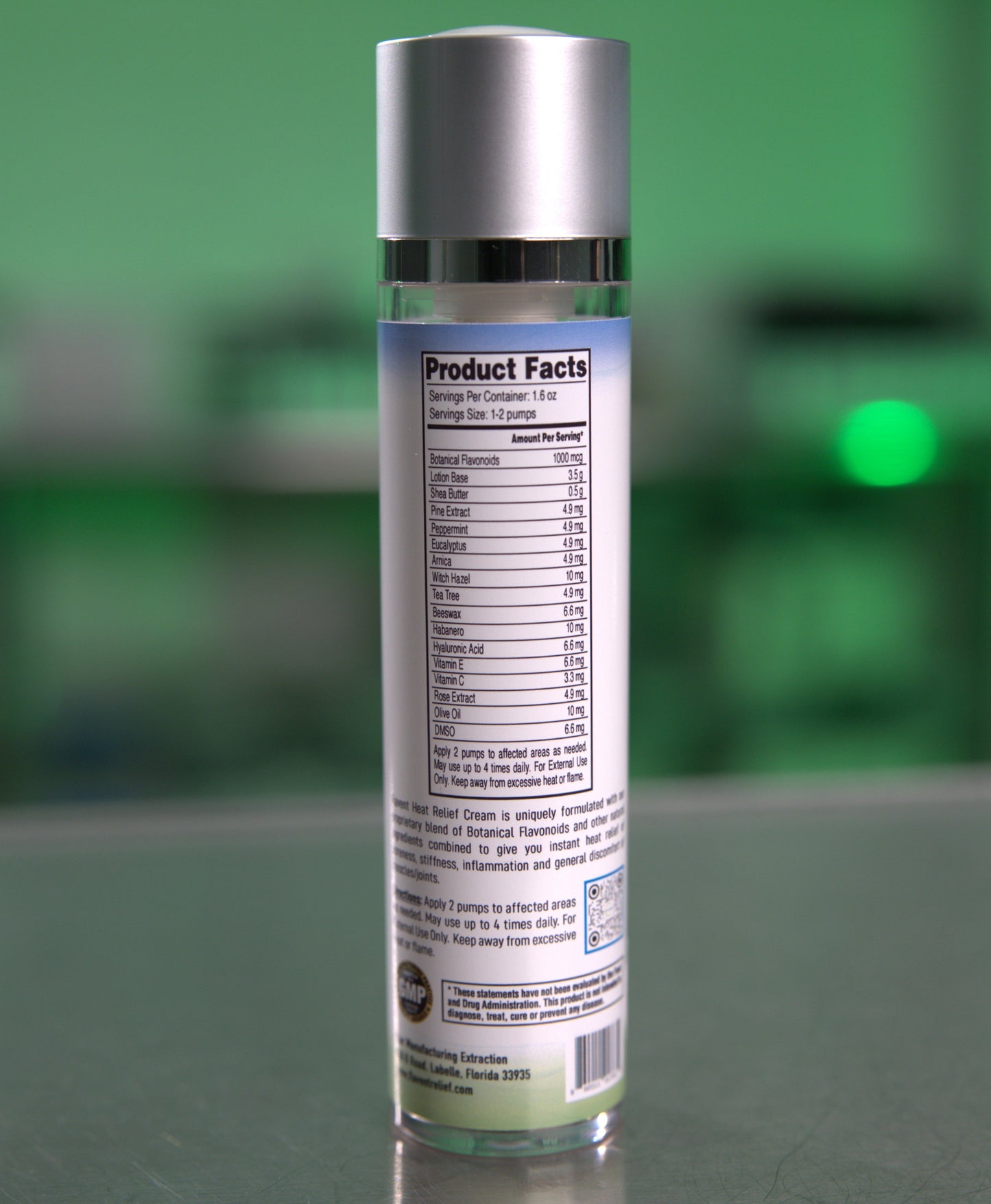 Heat Relief Cream | Sore/Stiffness Relief